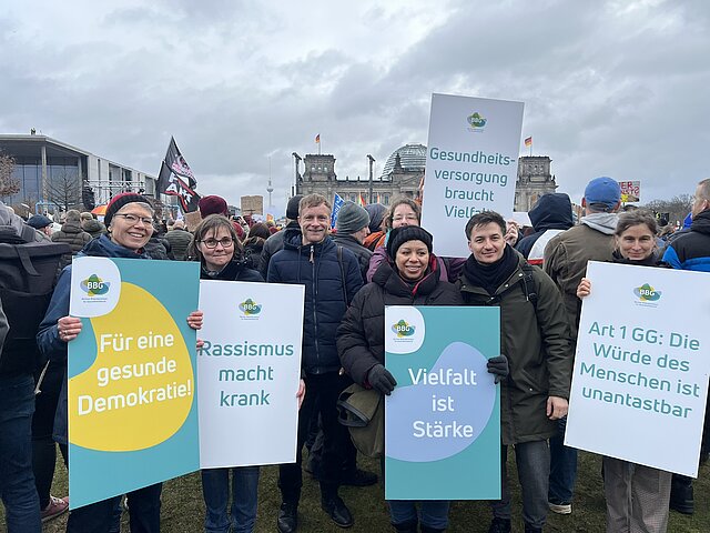 Demo für eine gesunde Demokratie