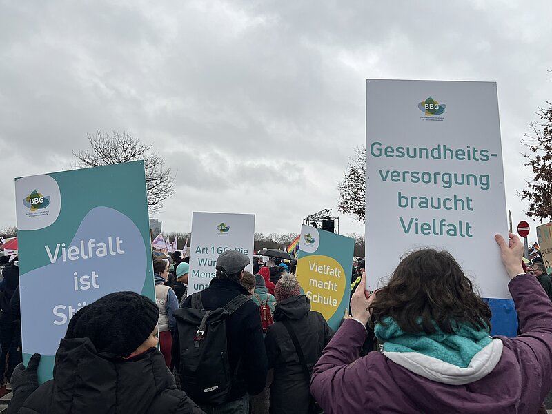 Demo für eine gesunde Demokratie